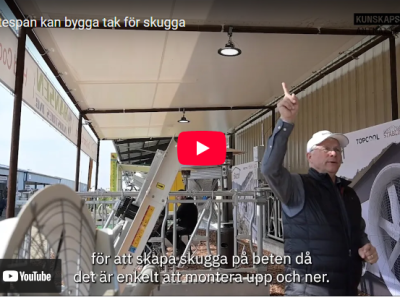 World Ag Expo: Enkla byggnader för skugga