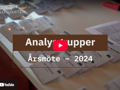 Analysgruppernas årsmöte